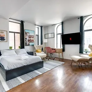 Appartement M11 Bright In The Heart Of Mtl, Montréal